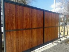 Каркас откатных ворот (Механические) с установкой