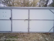 Изготовление и монтаж ворот из металлопрофиля