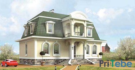 Дом из кирпича 7 х 12, 5 м.