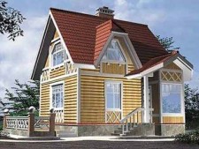 Дом 6 х 7.Площадью: 98,8 м2