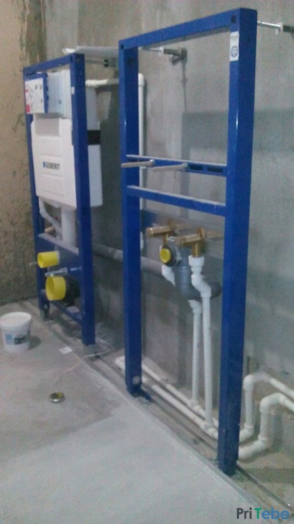 УСТАНОВКА УНИТАЗА