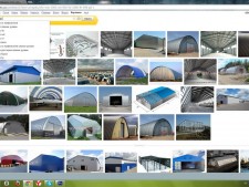 Бескаркасные арочные ангары и ангары из сендвич-панелей
