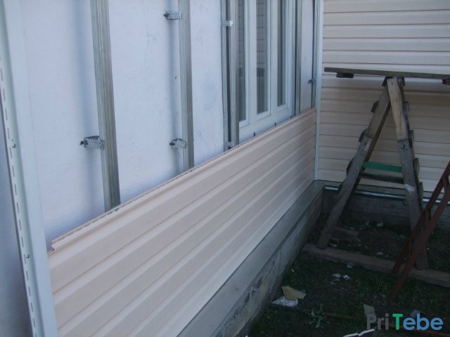 Монтаж и установка  сайдинга.