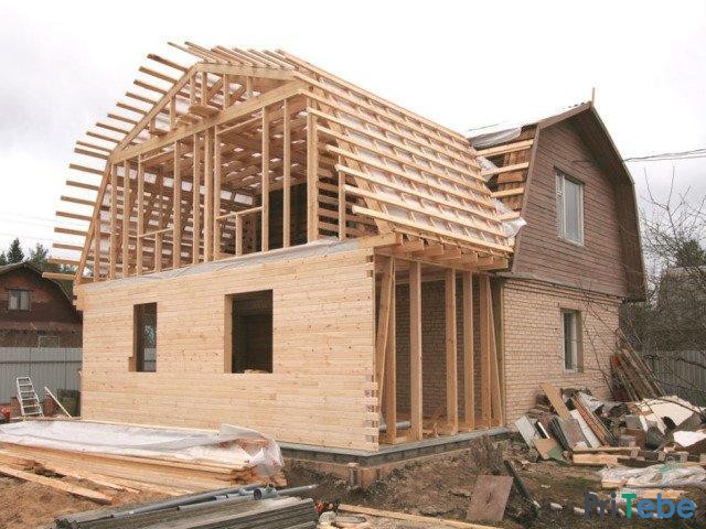 Строительство каркасных домов и пристроек.