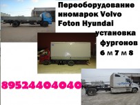 Бортовые платформы Man Hyundai Isuzu  еврокузова купить  фургон на Volvo Tata Iveko Toyota