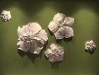 Цветы барельеф (горельеф) 