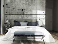 Фактурные покрытия для спальни. Декоративная штукатурка 