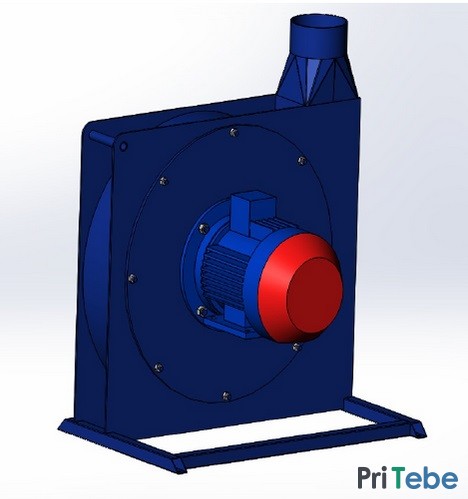 Радиальный вентилятор PZO-7.5-MU