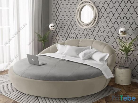 Круглая кровать «Милана»