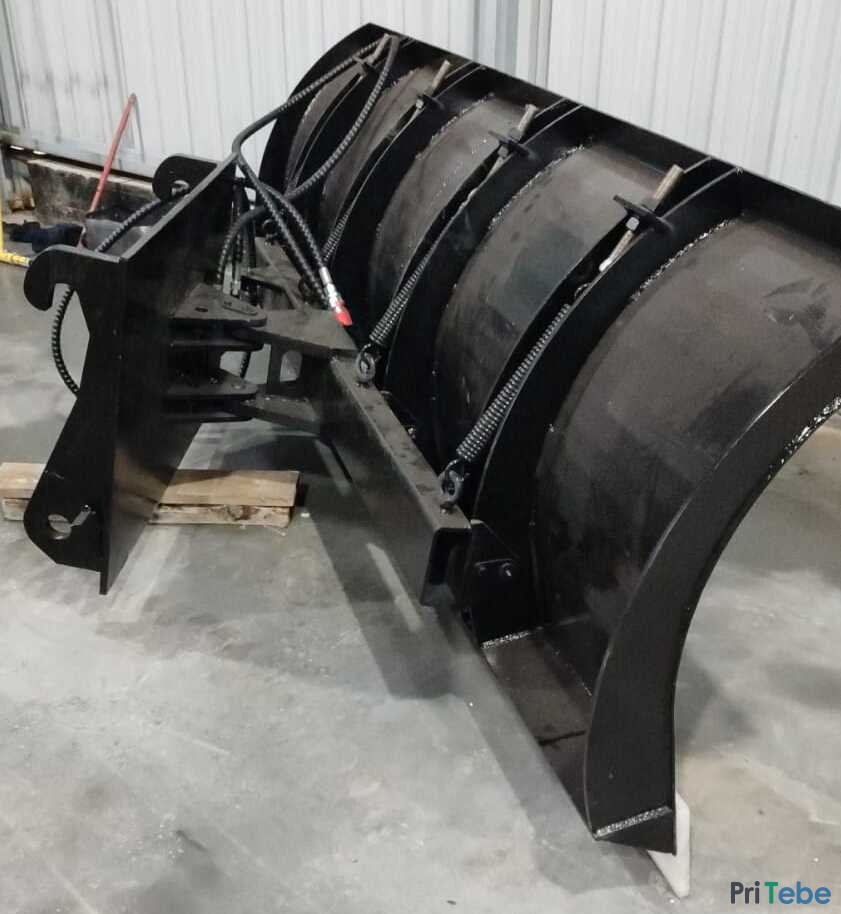 Снеговой отвал для фронтального погрузчика (Гидравлический поворот)
