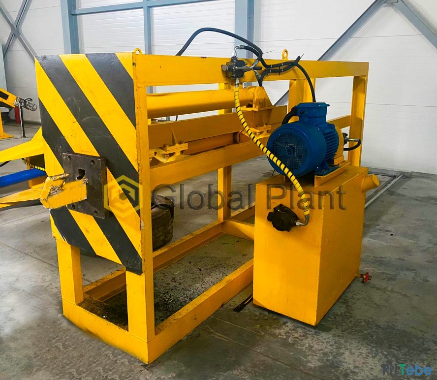 Гидравлическая выдерга бортовых колец