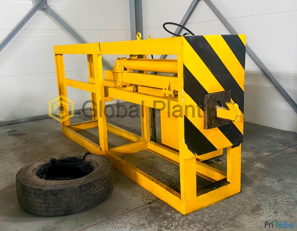 Гидравлическая выдерга бортовых колец