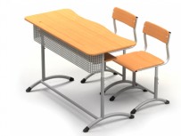  Школьная мебель: парты, стулья