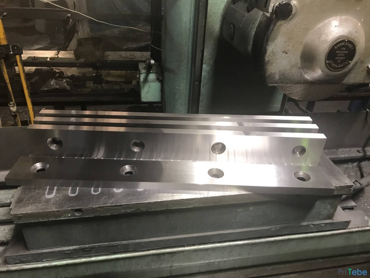  Шлифовка промышленных ножей до 700см.(7000мм) 