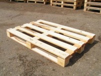 Поддон плоский четырехзаходный деревянный поддон 800х1200