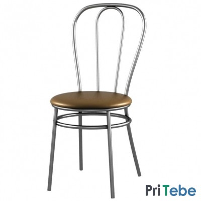 Стулья на металлокаркасе для кафе, столовой, дома.