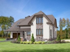 Кирпичный дом 14 х 15. Площадью: 229, 7 м2