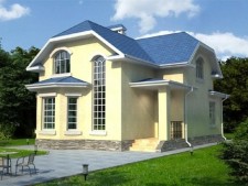 Кирпичный коттедж 9 х 14. Площадью: 114 м2
