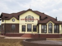 Строительство загородного дома из кирпича