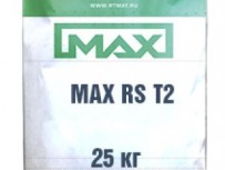 MAX-RS-T40(Т2 T2) штукатурная тиксотропная ремонтная смесь, ремонт трещин