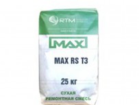MAX-RS-T-33 cмесь ремонтная зимняя безусадочная быстротвердеющая тиксотропная